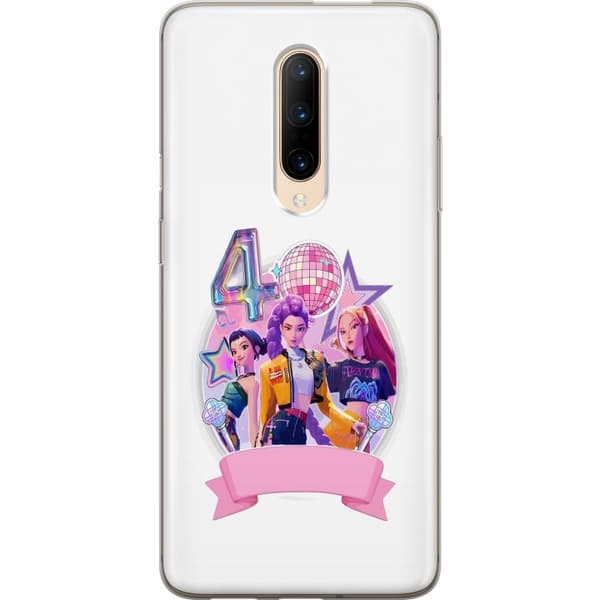 Kompatibelt Mobildeksel til OnePlus 7 Pro Popstjärnor nummer fyra rosa