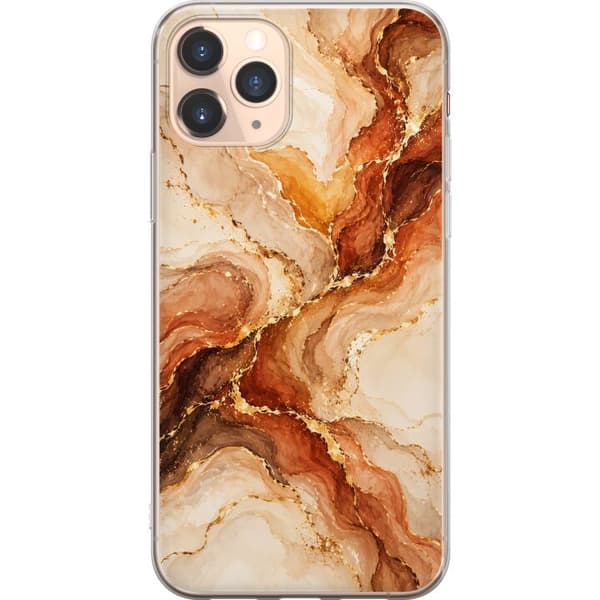 Kompatibelt Mobildeksel til Apple iPhone 11 Pro Høstagat beige