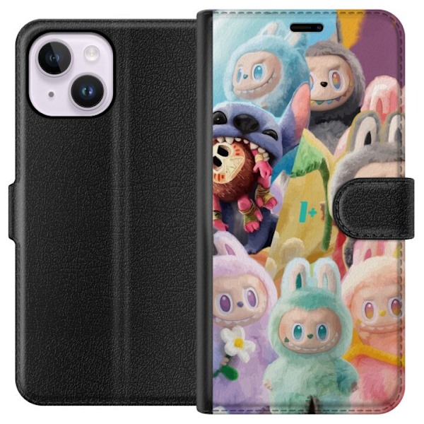 Apple iPhone 15 Plus Lommeboketui stor