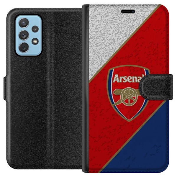 Samsung Galaxy A52 5G Lompakkokotelo Arsenal