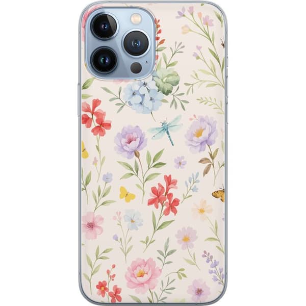 Kompatibel Mobilcover til Apple iPhone 13 Pro Max Blomster