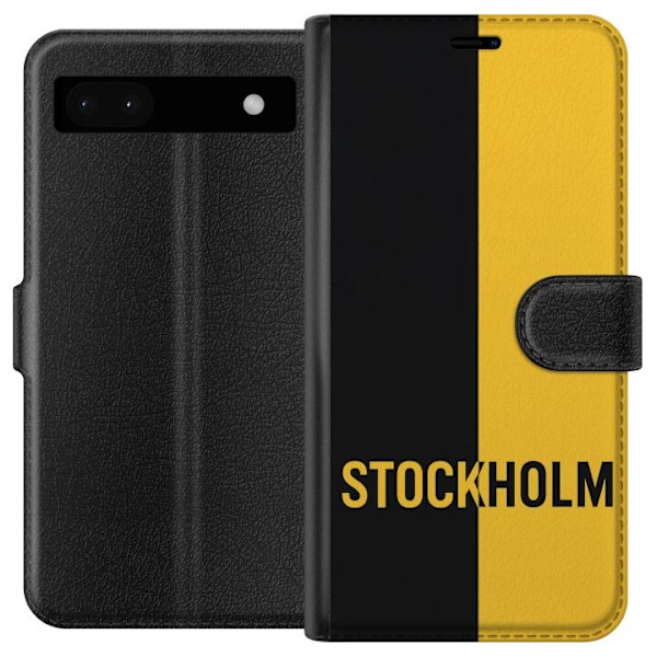 Google Pixel 6a Lompakkokotelo Stockholm – jalkapallo
