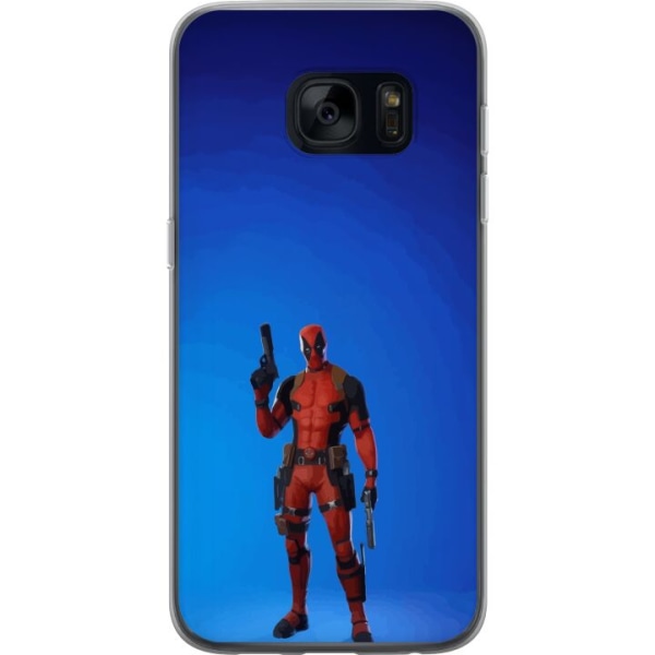 Samsung Galaxy S7 Gennemsigtig cover Fortnite - Spider-Man