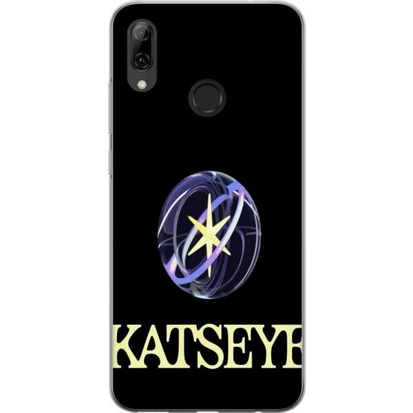 Kompatibelt Mobilskal till Huawei P smart 2019 KATSEYE logotyp svart