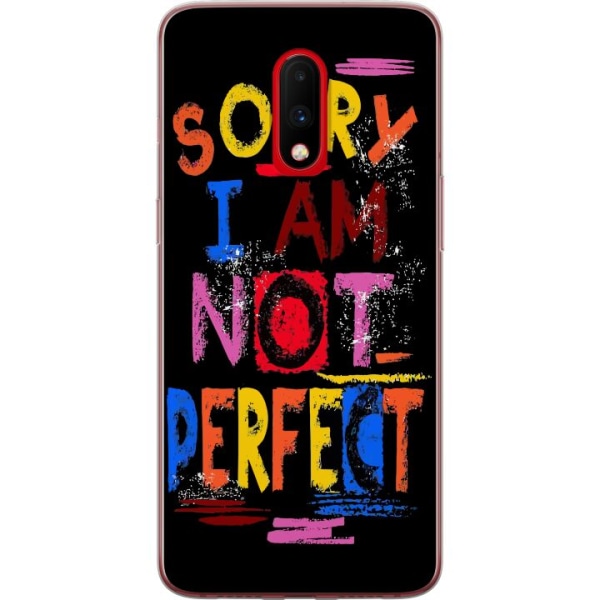 OnePlus 7 Gennemsigtig cover Sorry