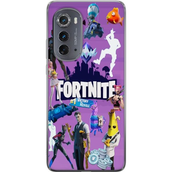 Motorola Edge (2022) Gjennomsiktig deksel Fortnite