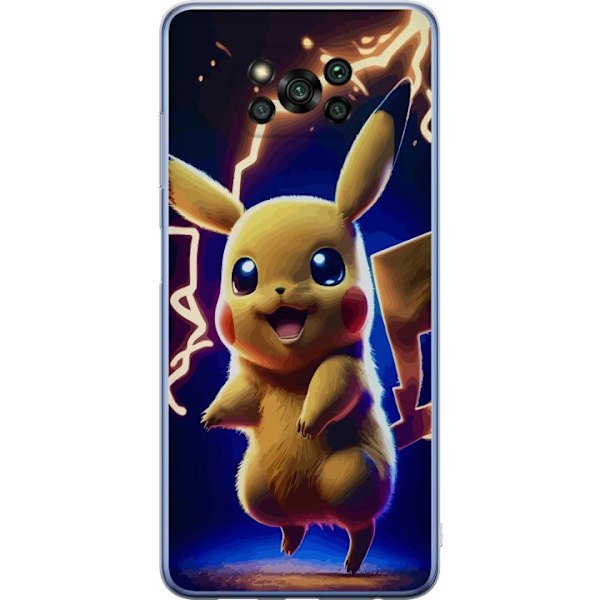 Xiaomi Poco X3 Pro Gjennomsiktig deksel Pikachu