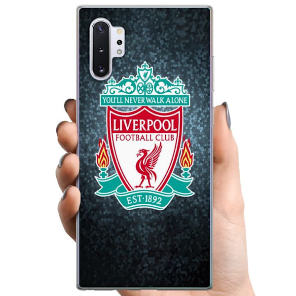 Samsung Galaxy Note10+ TPU Matkapuhelimen kuori Liverpool Football Club