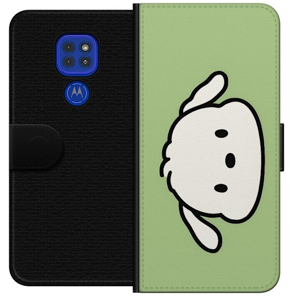 Motorola Moto G9 Play Plånboksfodral Snoopy Flip