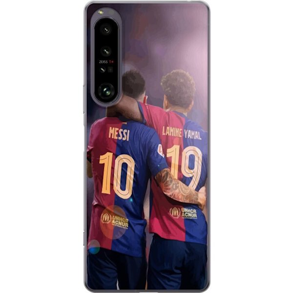 Sony Xperia 1 IV Gennemsigtig cover Lamine Yamal Messi