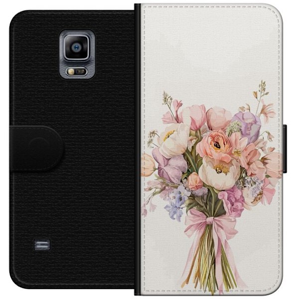 Samsung Galaxy Note 4 Plånboksfodral Mobilskal med färgglad