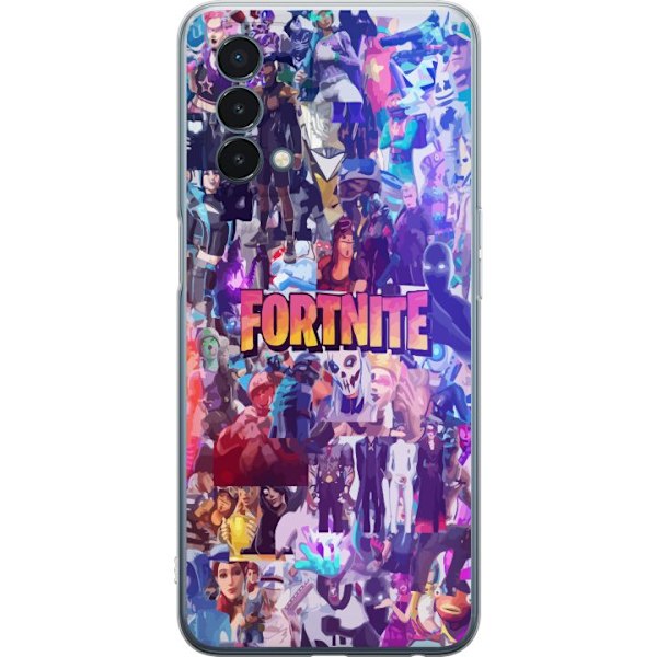 OnePlus Nord N200 5G Läpinäkyvä kuori Fortnite