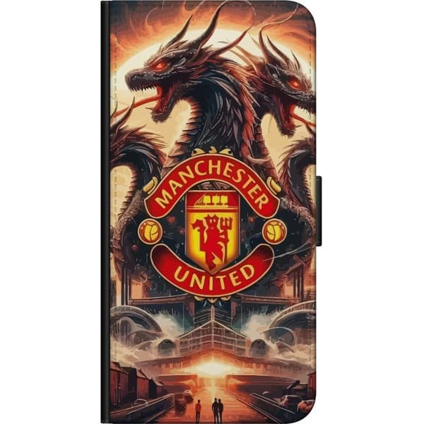 Kompatibelt Lommeboketui til OnePlus 9 Pro Manchester United