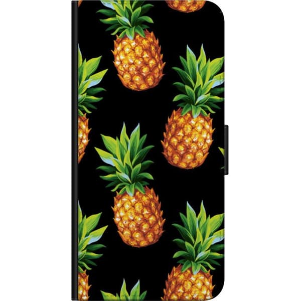 Kompatibelt Lommeboketui til Samsung Galaxy A20s Ananas
