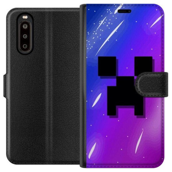 Sony Xperia 10 II Tegnebogsetui Minecraft