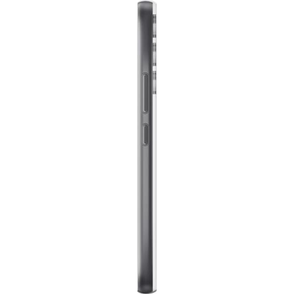 Kompatibelt Mobildeksel til Samsung Galaxy S24 FE Sort & Grå Lær