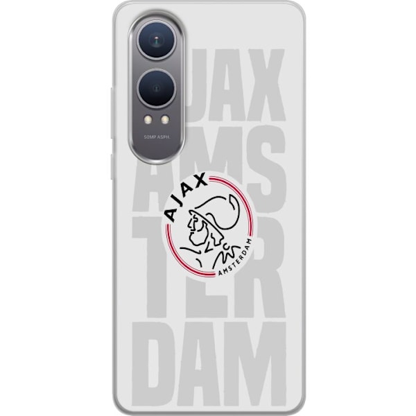 OnePlus Nord CE4 Lite Läpinäkyvä kuori Ajax Amsterdam