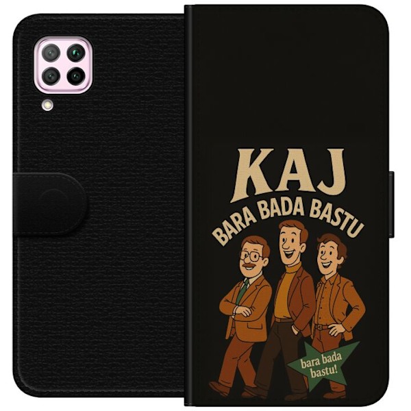 Huawei P40 lite Plånboksfodral Kaj Bara Bada Bastu Festivalen