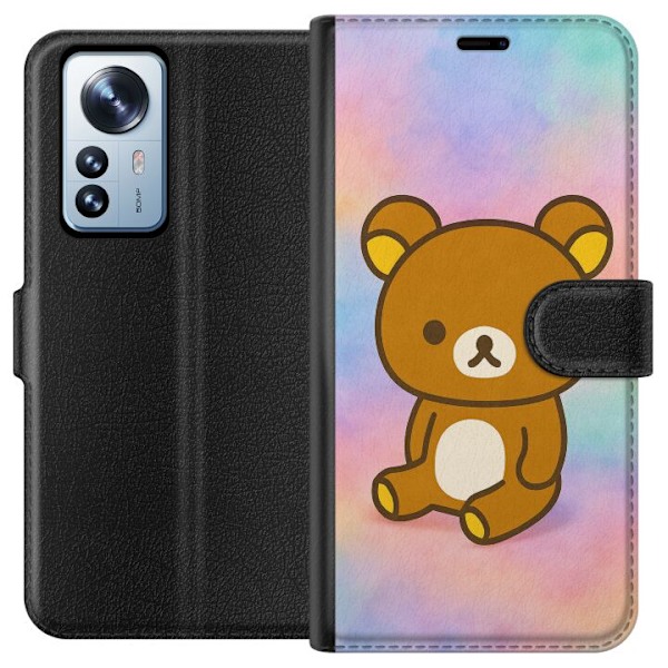 Xiaomi 12 Pro Lompakkokotelo Kawaii Sanrio Rilakkuma