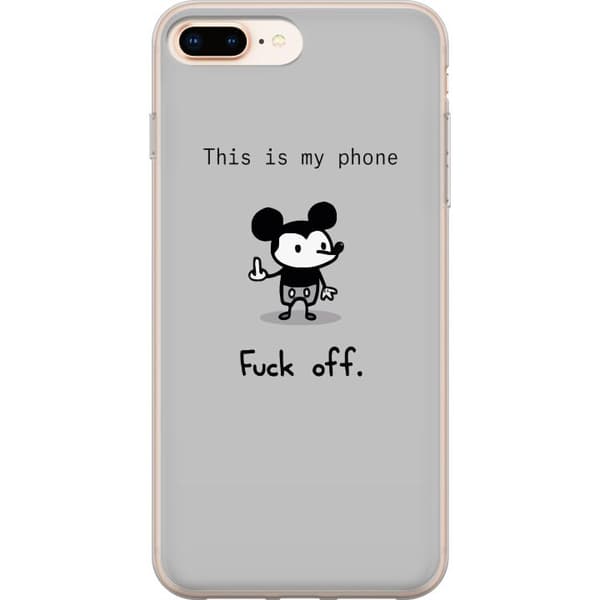 Kompatibel Mobilcover til Apple iPhone 8 Plus Skrid ad helvede til-tekst Kæk Cool Trend