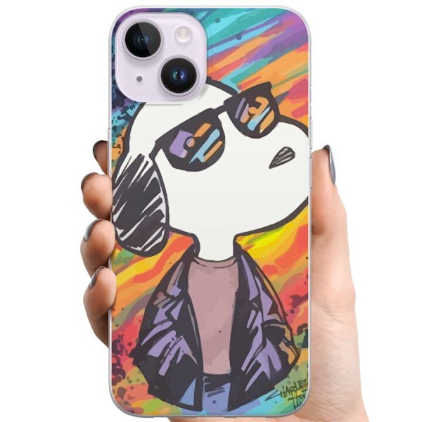 Apple iPhone 15 TPU Mobilskal Snobben Snoopy