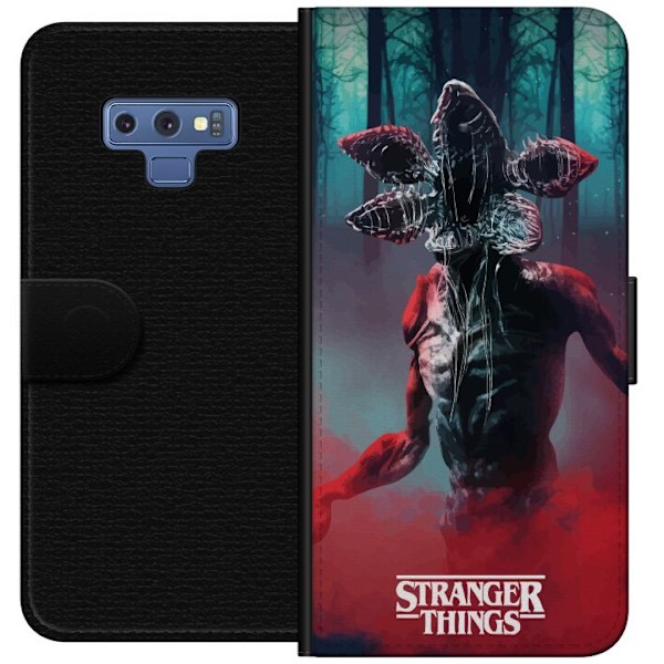 Samsung Galaxy Note9 Plånboksfodral Stranger Things Monster