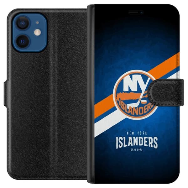 Kompatibelt Plånboksfodral till Apple iPhone 12 mini New York Islanders (NHL)