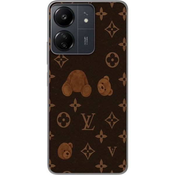 Xiaomi Redmi 13C Läpinäkyvä kuori Plush Luxe