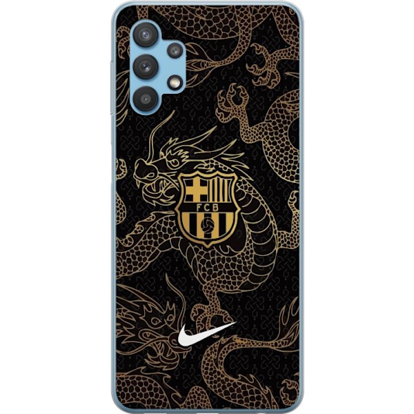 Samsung Galaxy A32 5G Genomskinligt Skal FC Barcelona