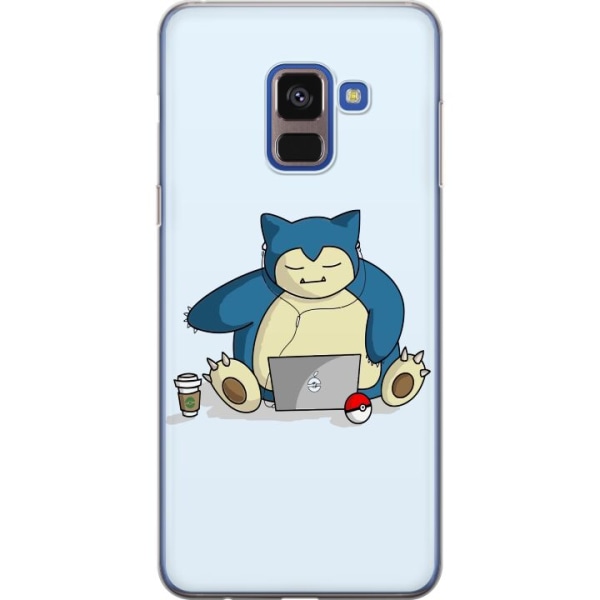 Samsung Galaxy A8 (2018) Gennemsigtig cover Pokemon Rolig