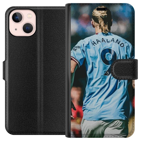 Apple iPhone 13 Tegnebogsetui Erling Haaland