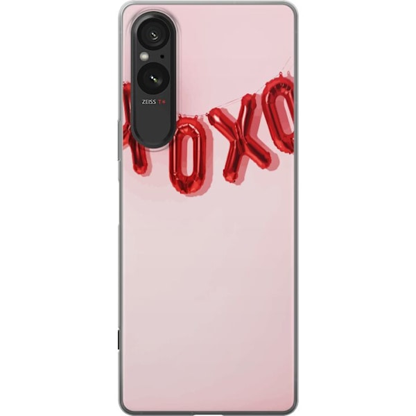 Sony Xperia 5 V Gennemsigtig cover Valentinsdag XOXO