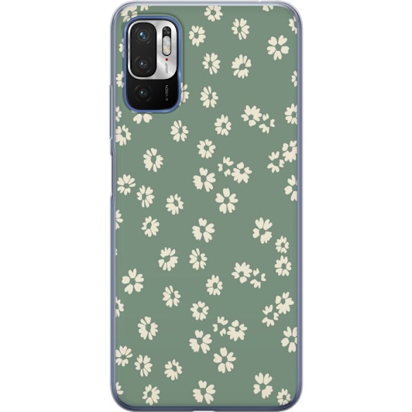 Xiaomi Redmi Note 10 5G Genomskinligt Skal Blomsterdröm – färgglatt blommönster