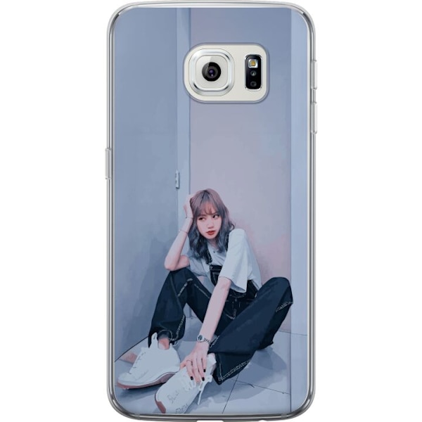 Samsung Galaxy S6 edge Läpinäkyvä kuori Lisa from Blackpink – K-pop Style Icon