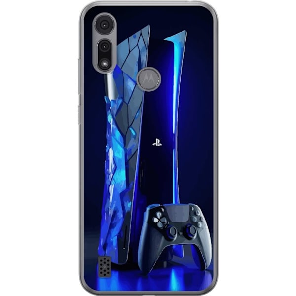 Motorola Moto E6i Gennemsigtig cover PS5