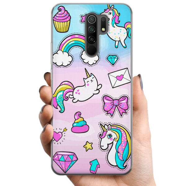 Xiaomi Redmi 9 TPU Mobilskal UNICORN