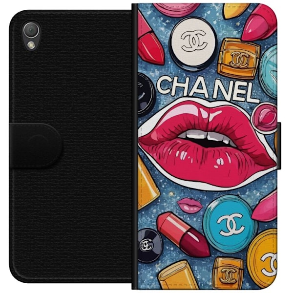 Sony Xperia Z3 Lommeboketui Chanel Lips