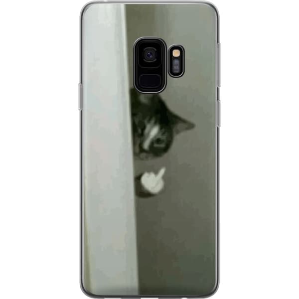 Kompatibelt Mobilskal till Samsung Galaxy S9 HAHA Katt