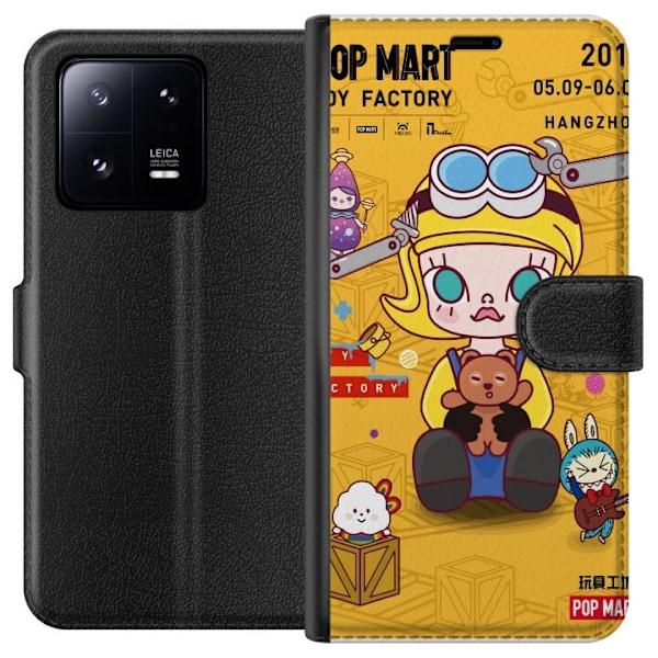 Xiaomi 13 Pro Lommeboketui Lekefabrikk Pop Mart