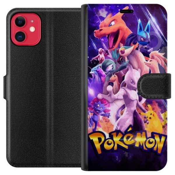 Apple iPhone 11 Plånboksfodral Pokémon