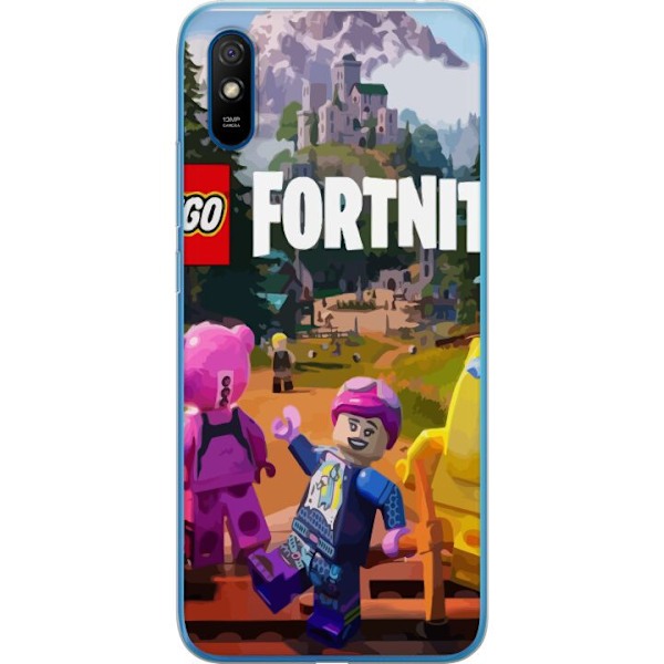 Xiaomi Redmi 9A Läpinäkyvä kuori Fortnite