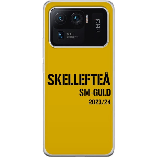 Xiaomi Mi 11 Ultra Gennemsigtig cover Skellefteå SM GULD