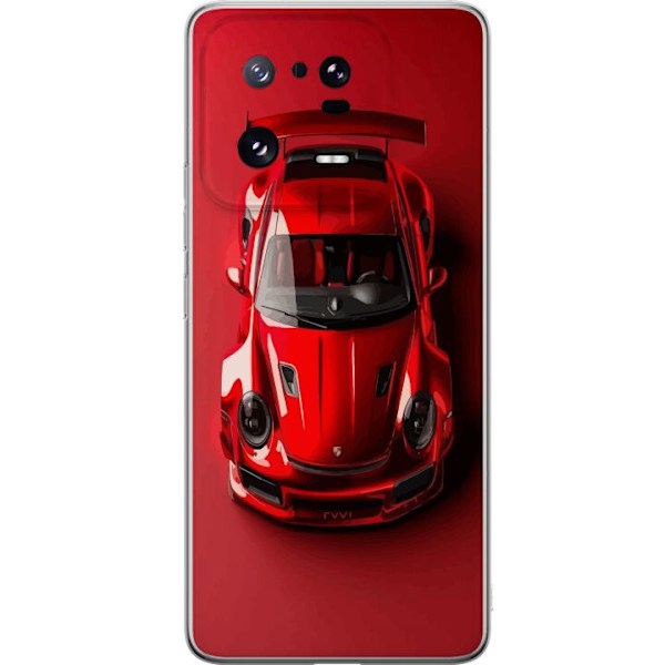 Xiaomi 13 Pro Gennemsigtig cover Porsche