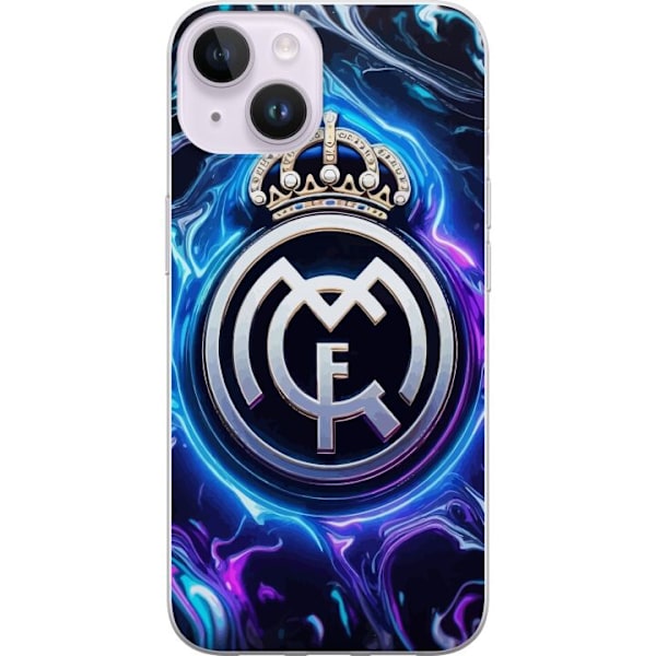 Apple iPhone 15 Gennemsigtig cover Real Madrid