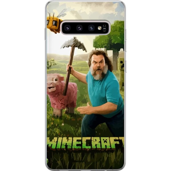 Samsung Galaxy S10+ Läpinäkyvä kuori A Minecraft Movie