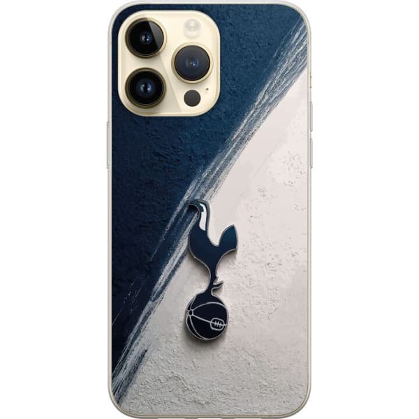 Kompatibelt Mobildeksel til Apple iPhone 14 Pro Max Tottenham Hotspur-emblemet i minimalistisk mørk design blå