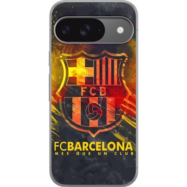 Google Pixel 9 Gjennomsiktig deksel FC Barcelona