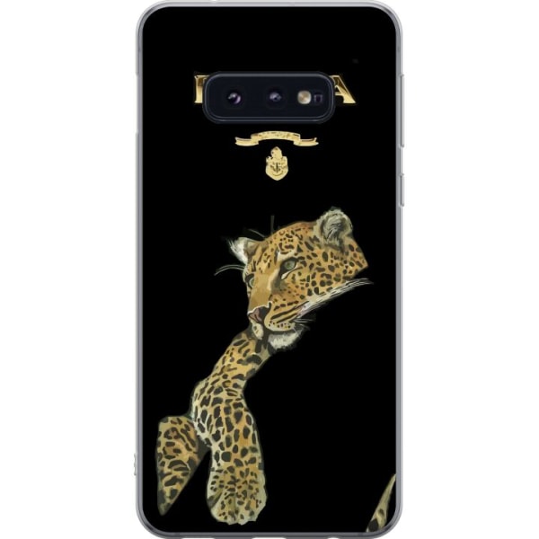Samsung Galaxy S10e Gennemsigtig cover Prada Leopard