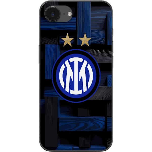 Apple iPhone 16e Genomskinligt Skal Inter Milan