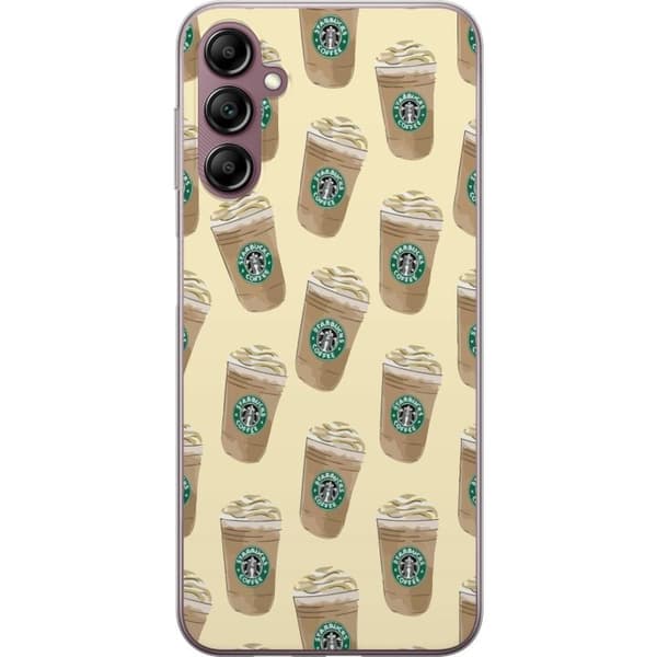 Kompatibelt Mobildeksel til Samsung Galaxy A14 5G Kaffemønster